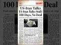 US-Iran 100 Days: No Peace Deal Yet | Oil Prices & Market Impact #oildeal #opec #opec #brentcrude