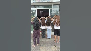 Tóc giả kẹp phím xoăn dài đẹp #tockep