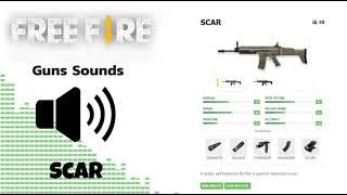 SCAR - gun sound effects - free fire