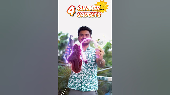 4 Useful Summer Gadgets!☀️#shorts