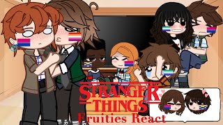 Stranger Things Fruities React || Not A Part 2 | No Part 2 | Original | Read Description