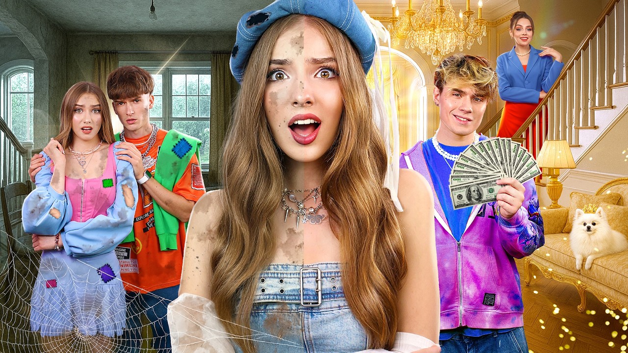 Lavoro per una famiglia ricca per salvare mia madre! Tata povera vs bambini ricchi