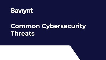 Track 3 - Fundamentele cyberbeveiliging | Veelvoorkomende cyberbeveiligingsbedreigingen