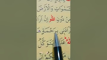 سورة الزمر الأية 38 إلى 40 القارئ سعد الغامدي