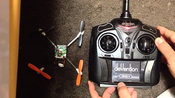 Walkera DEVO 4 with QR Ladybird V2 Flight Mode Quick change
