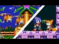 Tails and Sonic over Eggman and Metal Sonic ⭐️ Sonic CD mods ~ Gameplay