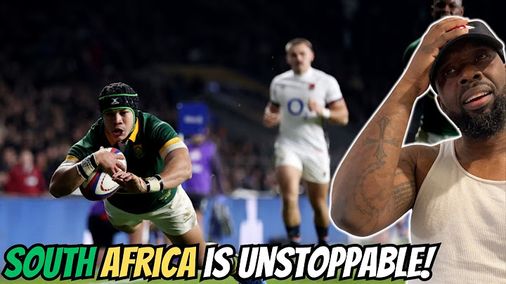RUGBY FAN REACTS TO! HIGHLIGHTS | ENGLAND V SOUTH AFRICA | AUTUMN NATIONS SERIES 2024