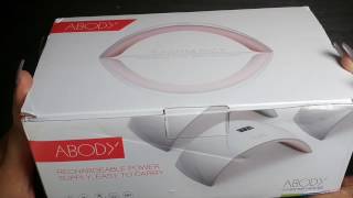 Abody 9S 24W LED Nail Lamp Review