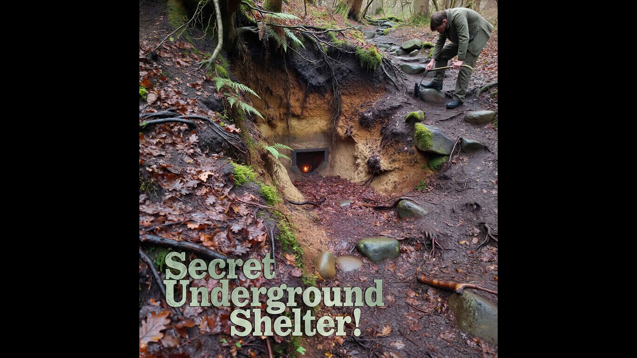 Built a Secret Underground Modern Shelter Beneath a Forest Floor — No One Would Ever Find It Part 2