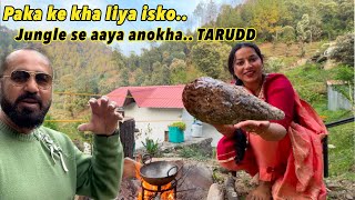 पका के खा लिया जंगल से आया.. TARUDD, Jungle se aaya aur paka ke kha liya  | Pahadi food, Kand mool