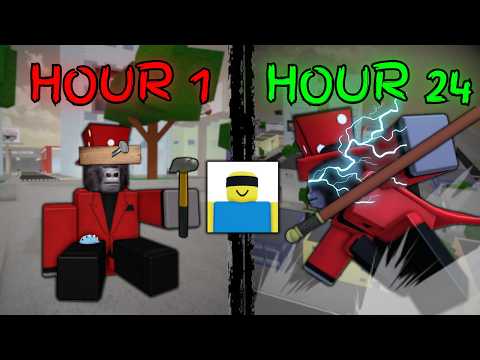 LEARNING Jujutsu Shenanigans SKILL BUILDER in 24 HOURS...