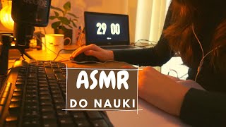 [ASMR do nauki] dźwięki pisania na klawiaturze i w zeszycie | ucz się ze mną screenshot 1