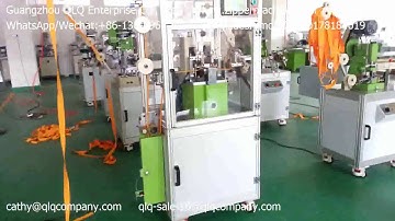 QLQ-NDGM-2 Automatic Nylon Zipper Double Trimming Gapping Machine(short model) #Zippermachinefactory