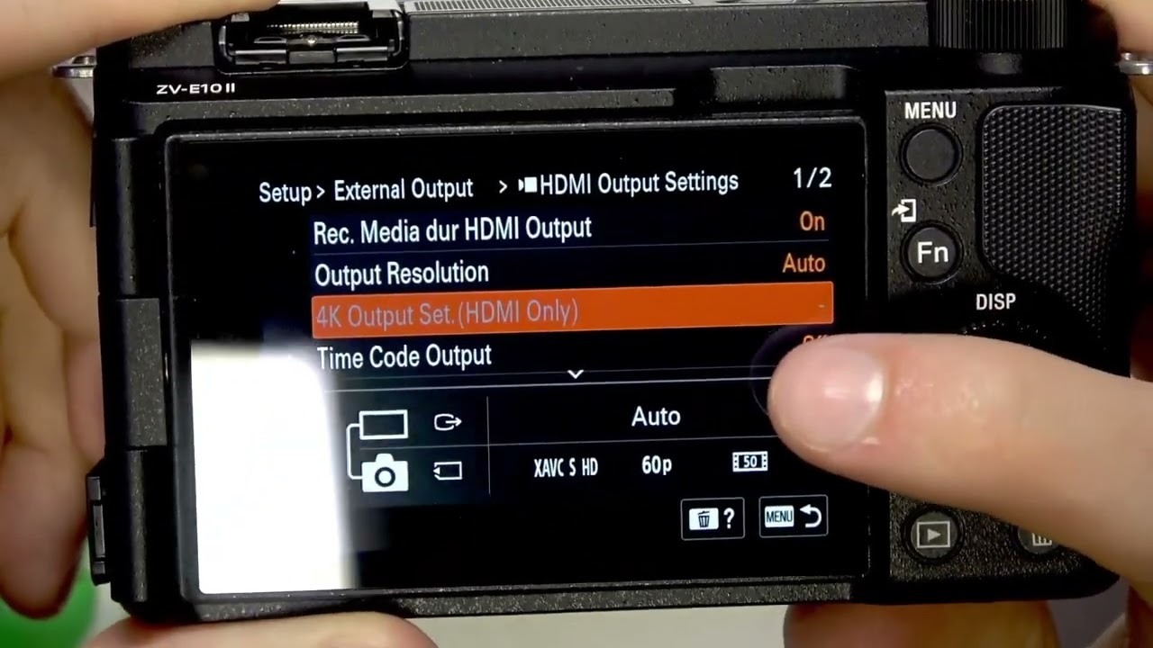 【ジャンク扱い・動作品】Sony ZV-E10 II（外部モニター使用） SONY ZV-E10 IIを外部モニターに接続する方法 - YouTube