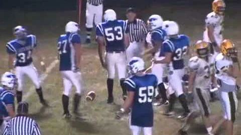 2011 #18 ANTHONY KINCADE Blackhawk Football