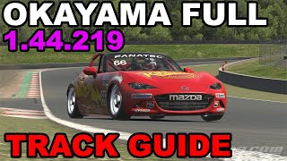 iRacing Mazda MX-5 Okayama - Full Course | Track Guide + Hotlap