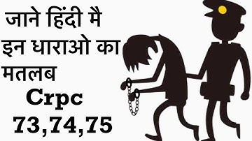 Warrant Section 73 to 75 of Criminal Procedure Code, 1973 | Process to Compel Appearance of Person.