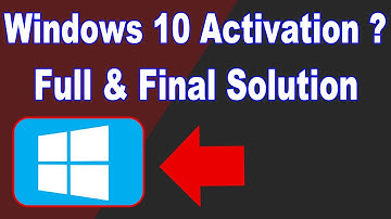 Windows 10 Activation ? Full & Final Solution. All Versions Without Any Software, by cmd command