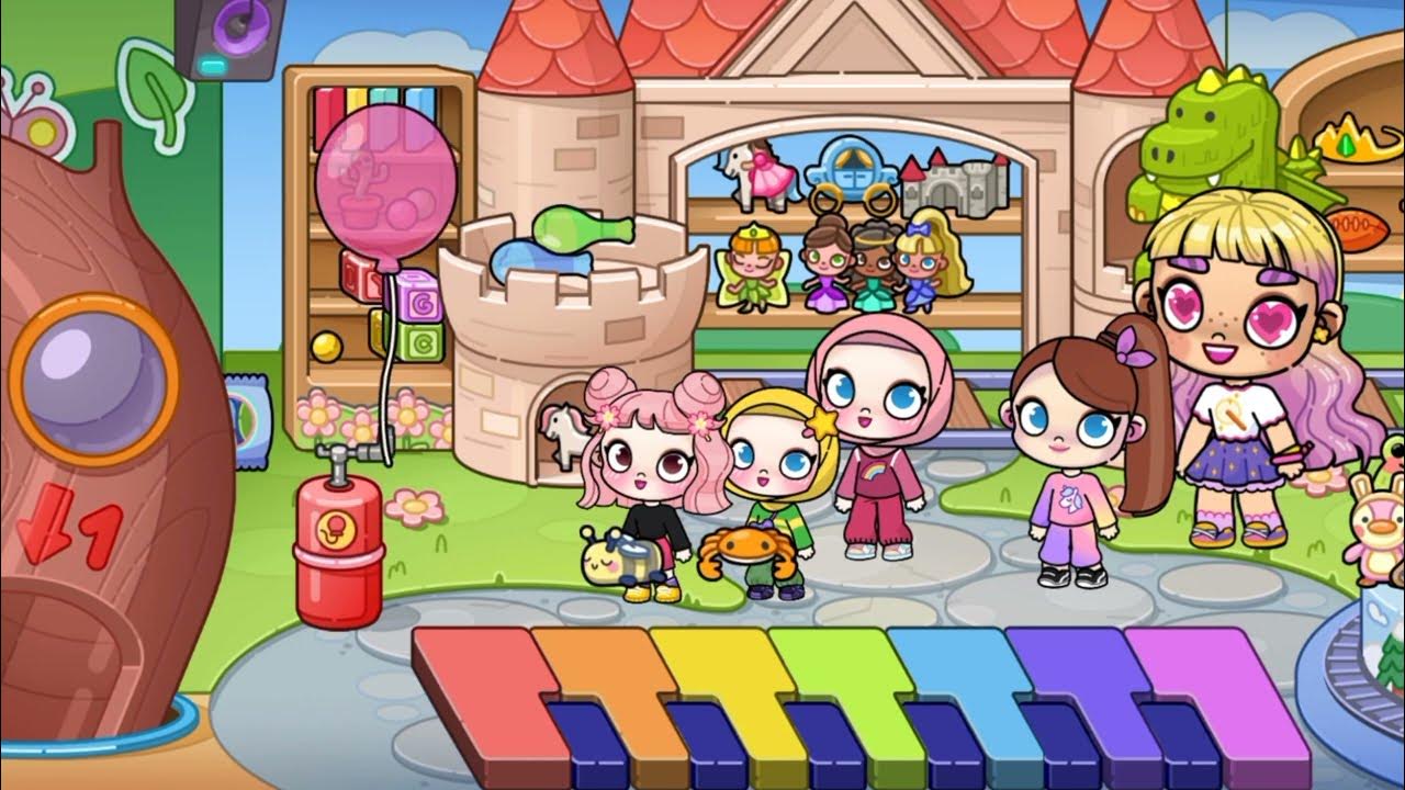Game pazu avatar world feea hana dan sepupu sepupunya main