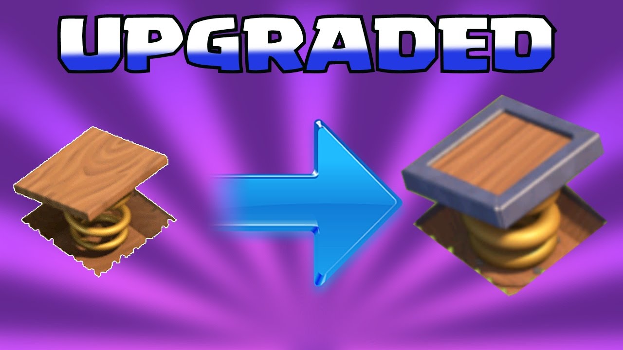 Clash Of Clans UPGRADING LVL 5 TRAPS!! (Monies trap) YouTube