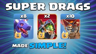 2 x INFERNO DRAGONS + 8 x DRAGONS = HOT HOT HOT! NEW TH13 Attack Strategy - Clash of Clans