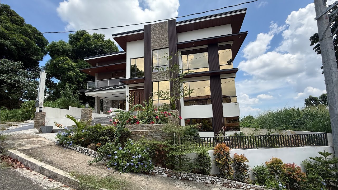P45M || Overlooking Elegant House and lot for Sale in Sun Valley Estates Antipolo Rizal 