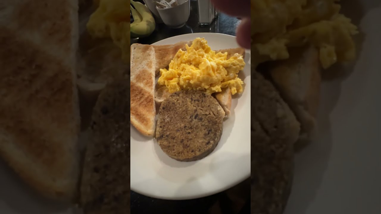 Haggis At The Pub Stromness Orkney Scotland 