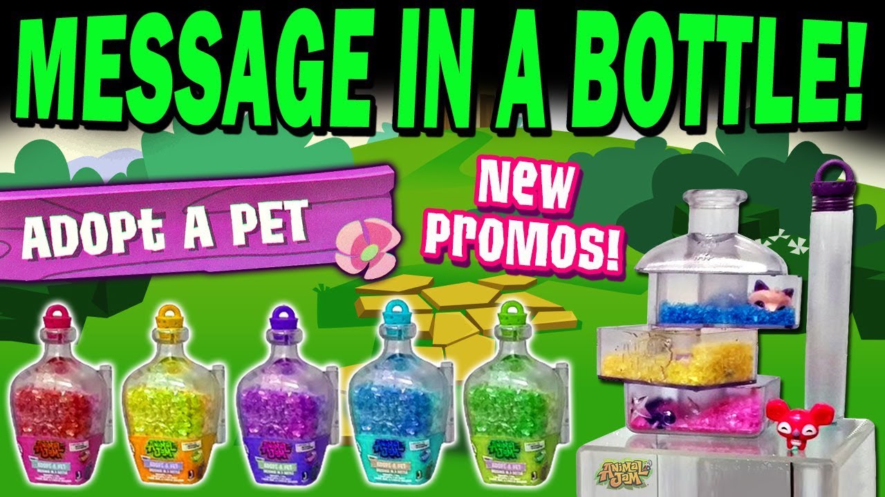 OMG! Message In A Bottle Adopt A Pet Promos! Animal Jam Wins! YouTube
