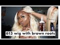 How To: Dye 613 Roots Brown For Dark Skin + Install