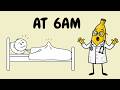 Why your body dose this at 6AM – Dr. Banana’s Lab