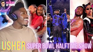 Usher Super Bowl Half Time Show UK Reaction - Pop Ya Collar My Man!!! 😍✨