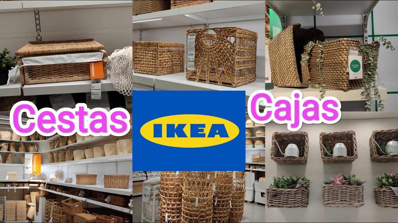 Novedades IKEA 2022: con estas cajas y cestos tener tu casa bonita y  ordenada será más fácil