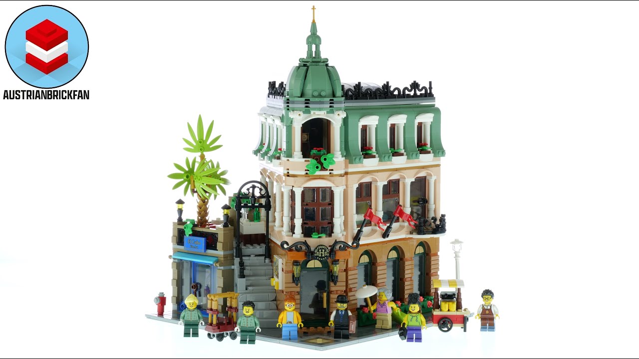 LEGO Creator 10297 Boutique Hotel - LEGO Speed Build Review