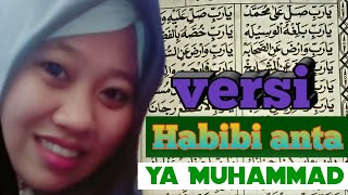 Belajar maulid diba dengan nadhom yaa robbi sholli ala Muhammad versi nada habibi anta ya Muhammad