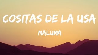 Maluma - Cositas De La USA (Lyrics)