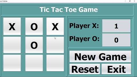 Tic Tac Toe using Netbeans IDE with java