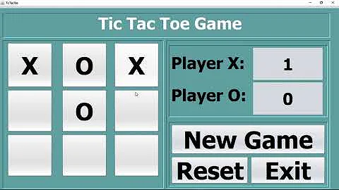 Tic Tac Toe using Netbeans IDE with java