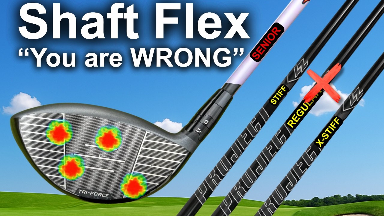 Which Shaft Flex Should YOU Use...Don't Go Wrong! (so many do)