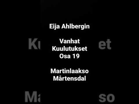 Vanhat Junakuulutukset Osa