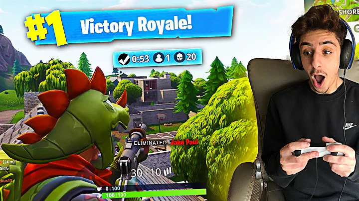 MY FIRST EVER SOLO VICTORY ON FORTNITE!! (CRAZIEST...