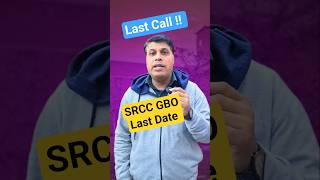 SRCC GBO Exam Date 📅 #srcc #srccgbo #mbaexam #mbaexam #mbaprep