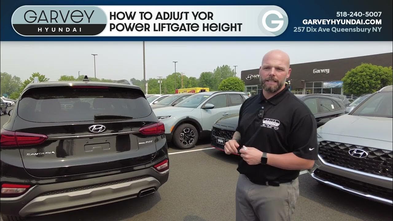 Power Liftgate Height Adjustment with Sales Consultant Jeremy YouTube