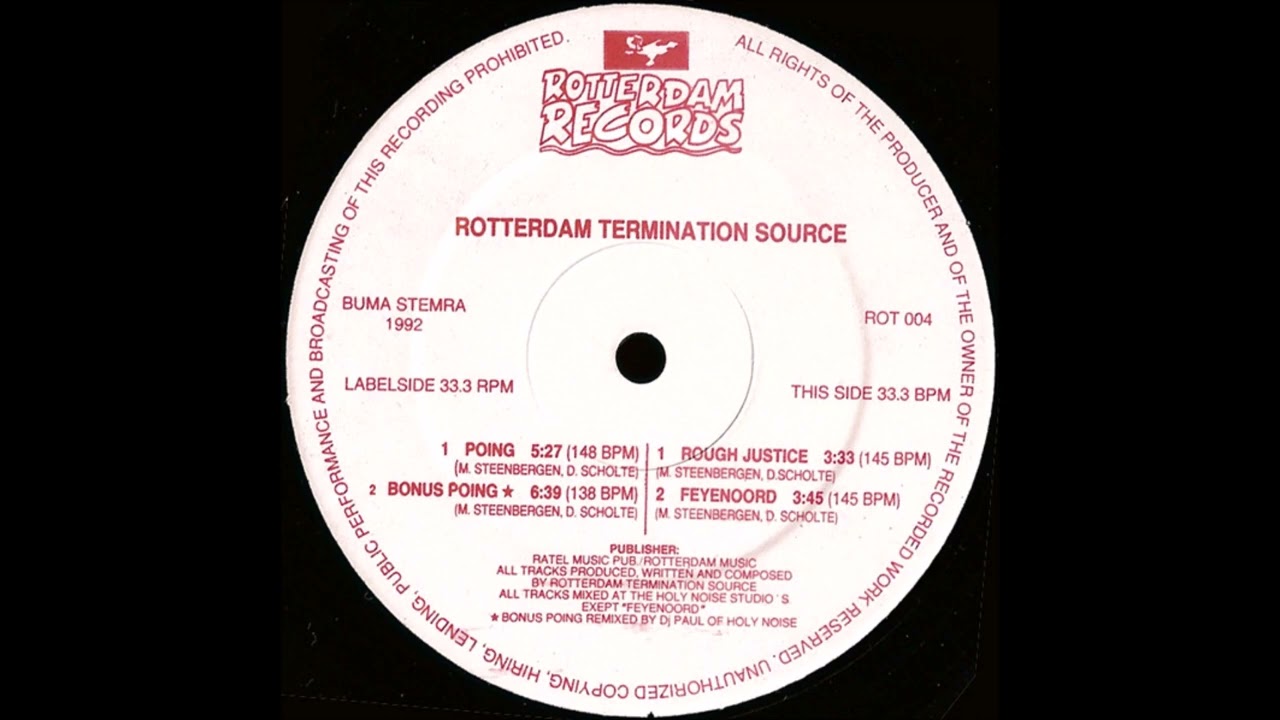 Rotterdam Termination Source - Feyenoord (1992) - YouTube