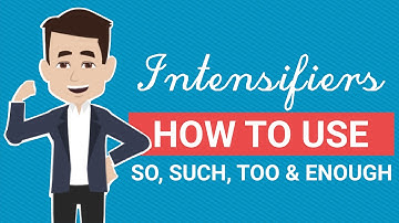 How to Use SO SUCH TOO ENOUGH | B1 English Grammar