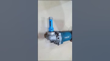 diamond core drill bit for Marble with Angle Grinder #tools