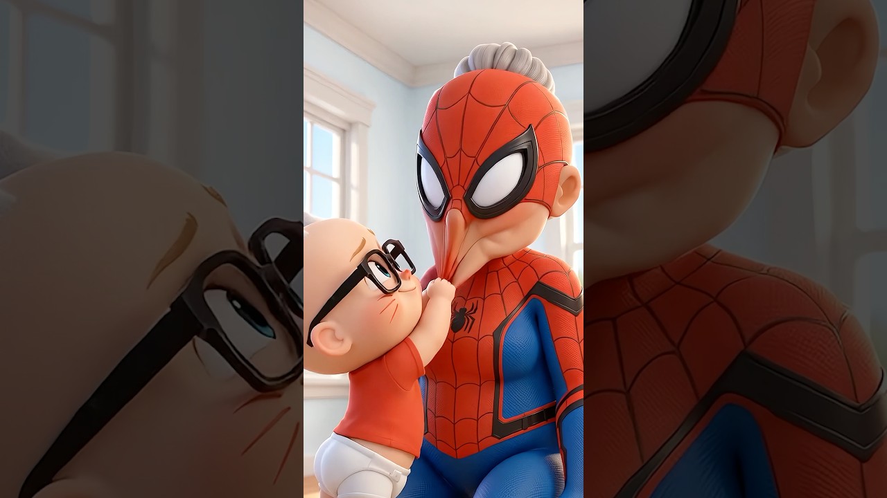 仮面の正体は…？ ！🕷️ #spiderman #spidermanbrandnewday