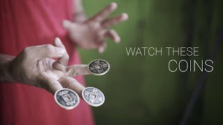 ONE VANISH AND 3 COINS ROUTINE (LEARN THESE)