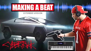 Cybertruck Beat Making [ Hip Hop/Rap Instrumental from Tesla Sounds ] The Hyphenate