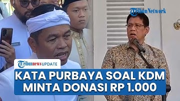 Komentar Menkeu Purbaya soal Kebijakan Dedi Mulyadi Minta Donasi Rp 1.000 per Hari ke Warga Jabar
