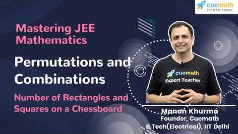 PNC COMB V20 Number of rectangles and squares on a chessboard